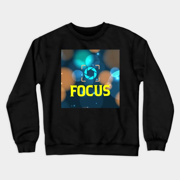 Focused Crewneck Sweatshirt by ReelMcCoyz